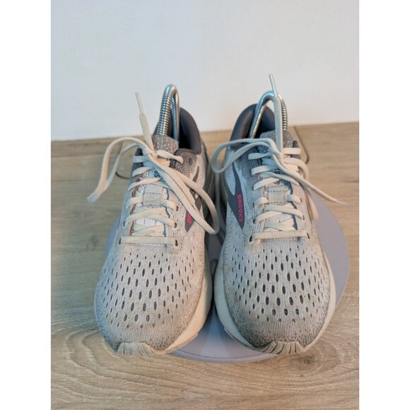 Brooks Ghost 16 Women's Running Shoes 8 1204071B006 Sneaker Gray Pink Athletic - Picture 3 of 11